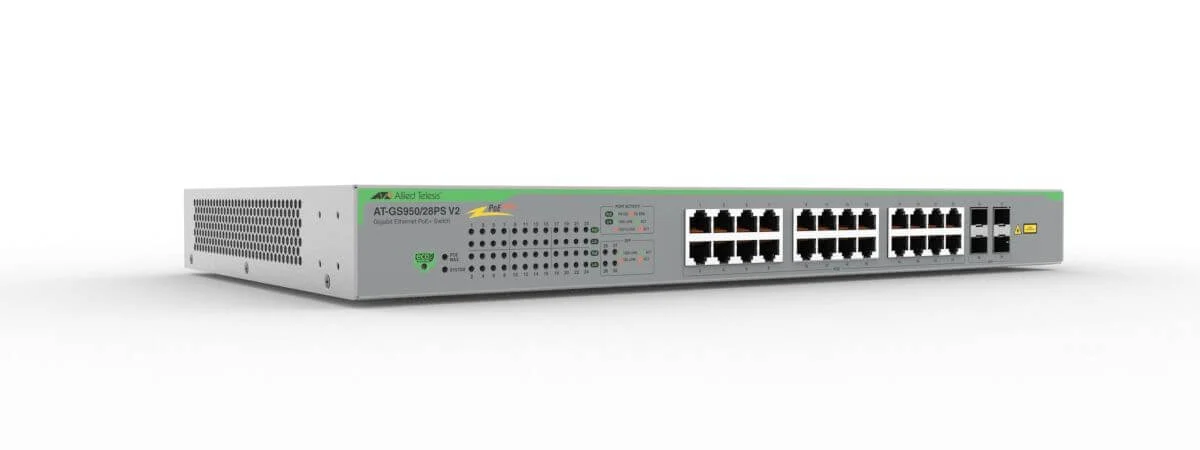 Allied Telesis AT-GS950/28PS 24x GB PoE Smart