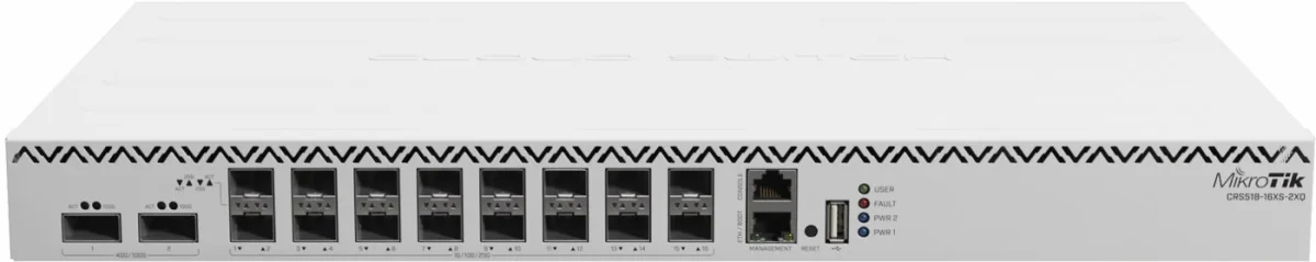MikroTik CRS518-16XS-2XQ-RM Cloud Router Switch