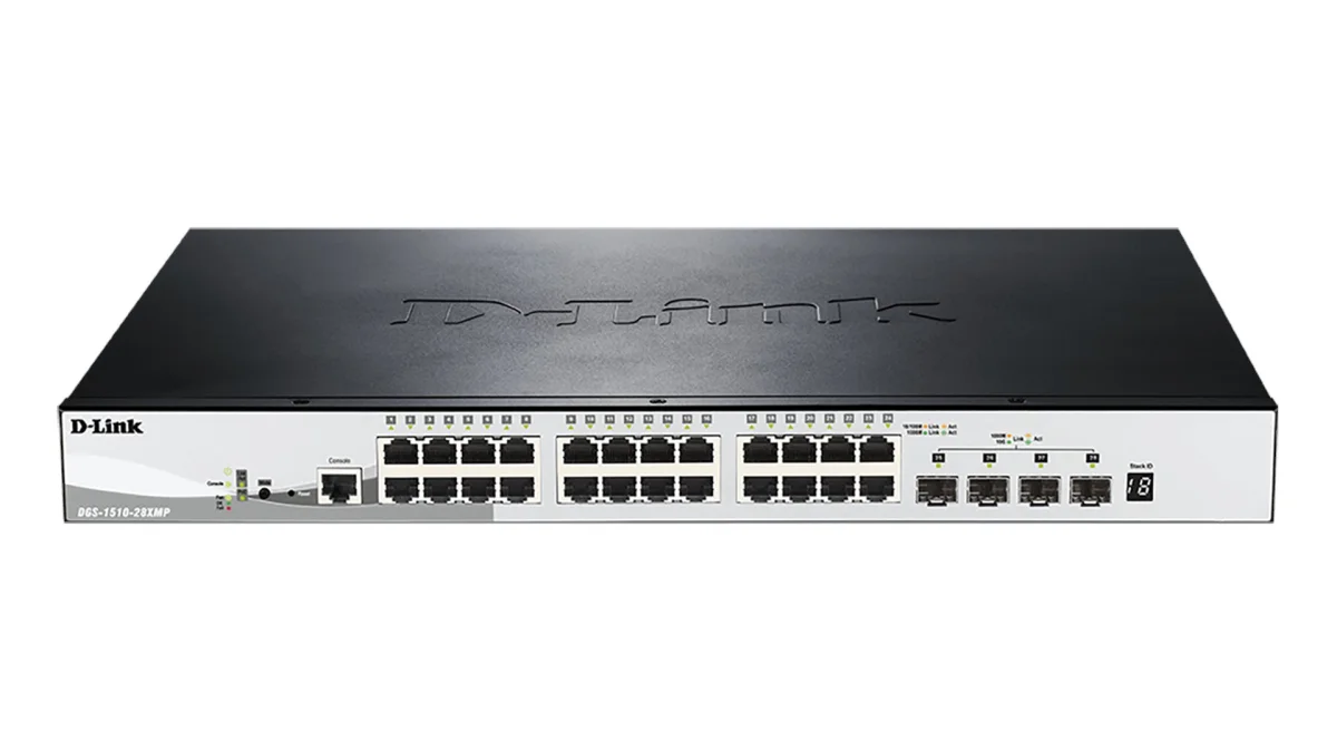 D-Link DGS-1510-28XMP 28portový switch POE