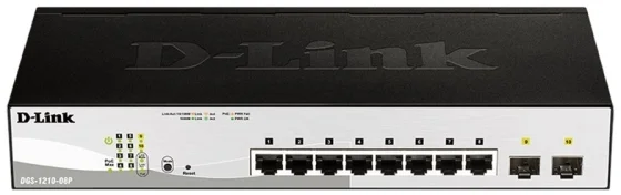 D-Link DGS-1210-08P 8x GbE PoE+ switch