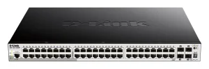D-Link DGS-1510-52XMP 52port switch, POE, 4x 10G SFP+
