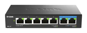 D-Link DMS-107/E 7portový Multi-Gigabit switch