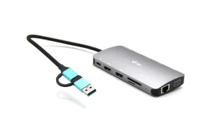 i-tec USB 3.0/USB-C/TB3 dokovací stanice, 3x Display, 100W - obrázek 5