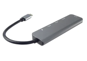 PremiumCord USB-C na HDMI + USB3.0 + 2x USB2.0 + PD(power delivery) adaptér - obrázek 4