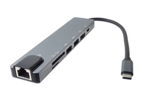 PremiumCord USB-C adaptér HDMI USB3.0 RJ45 PD - obrázek 8