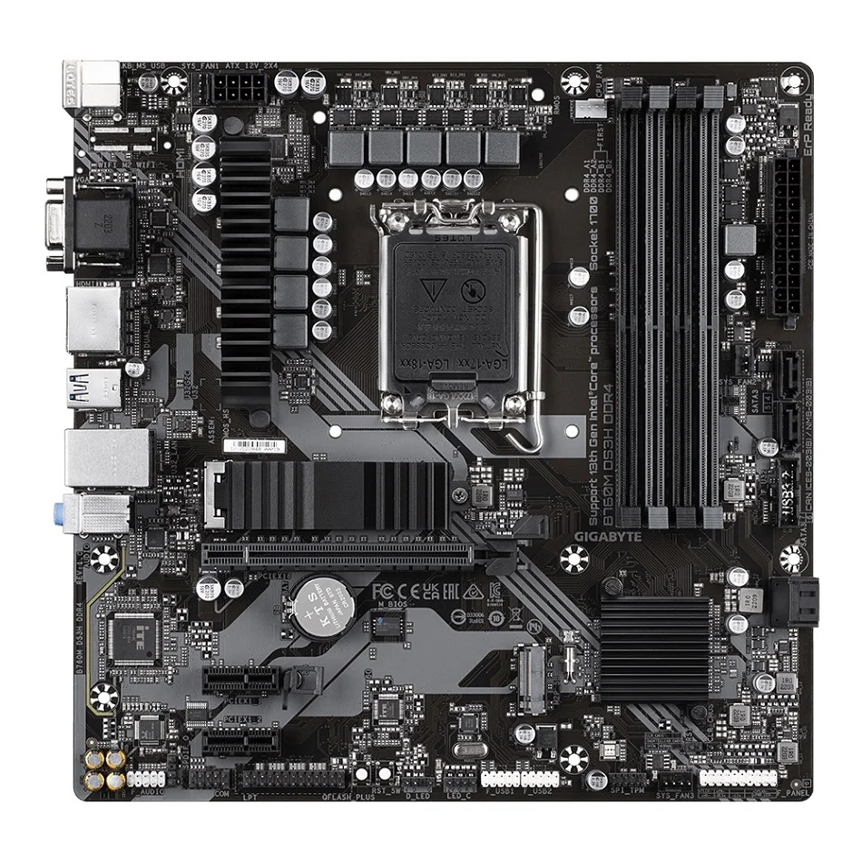 GIGABYTE B760M DS3H DDR4 deska LGA1700 mATX