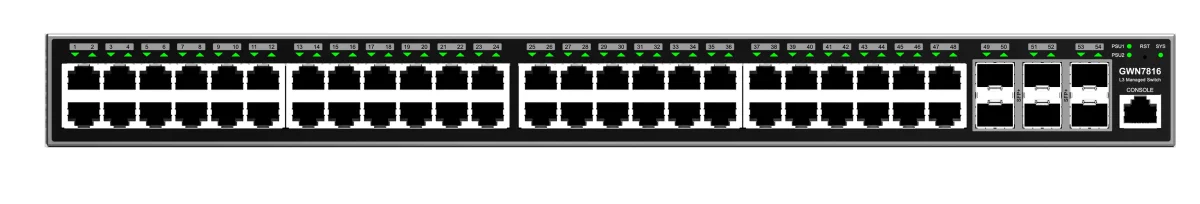 Grandstream GWN7816 L3 spravovaný switch 48 portů