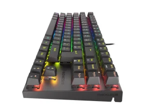 Genesis herní mechanická klávesnice THOR 303/TKL/RGB/Outemu Red/Drátová USB/CZ-SK layout/Černá - obrázek 8