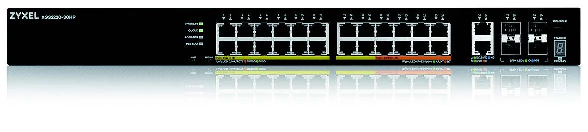 ZYXEL XGS2220-30HP 30port switch 400W PoE