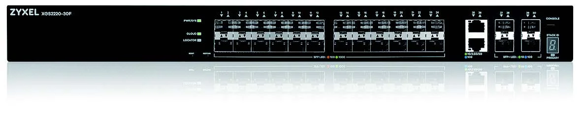 ZYXEL XGS2220-30F 30portový switch 1Y Nebula
