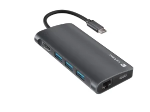 Natec FOWLER 2 multiport adaptér USB-C, HDMI 4K