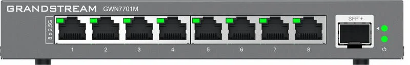 GRANDSTREAM GWN7701M switch 8× 2,5Gb + SFP+