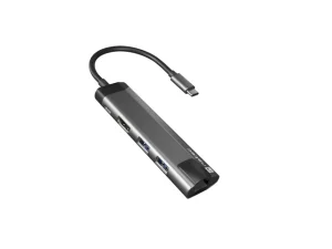 NATEC FOWLER GO HUB adaptér 5v1, USB 3.0, HDMI 4K