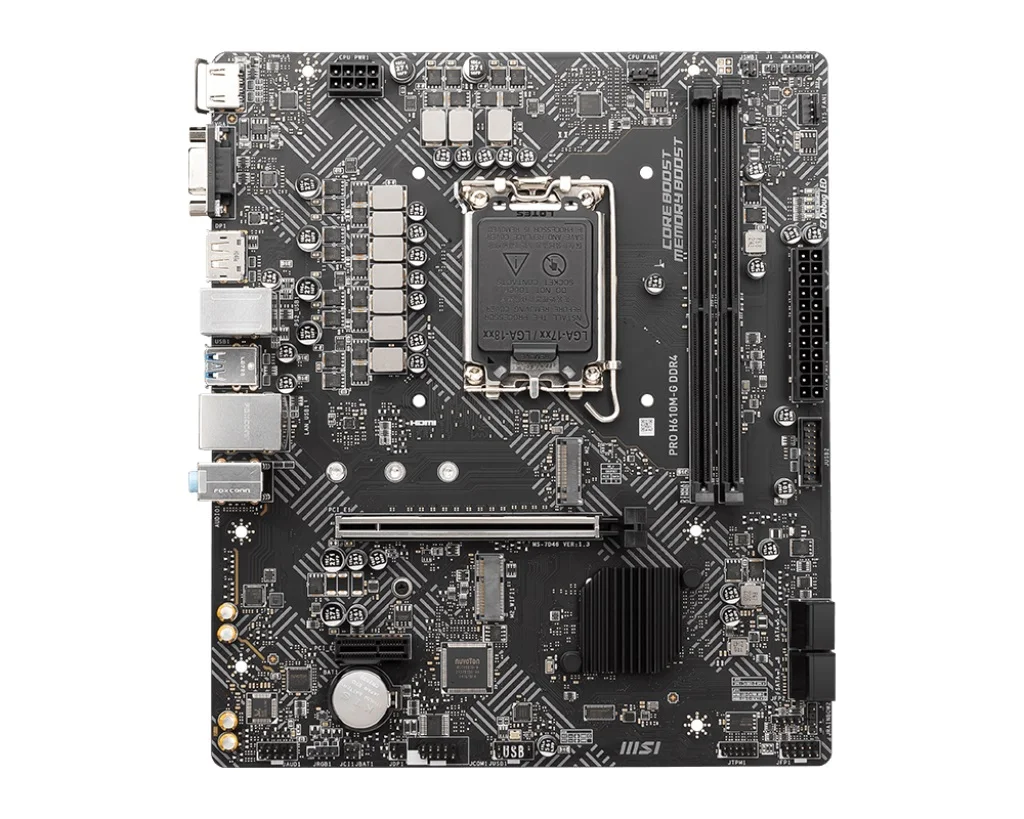 MSI PRO H610M-G DDR4 základní deska LGA1700