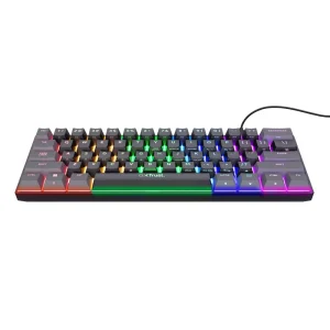 Trust Gaming GXT 867 Acira/Drátová USB/US layout/Černá - obrázek 2