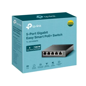 TP-Link TL-SG105MPE 5xGb 4POE+120W Easy Smart Sw. - obrázek 3