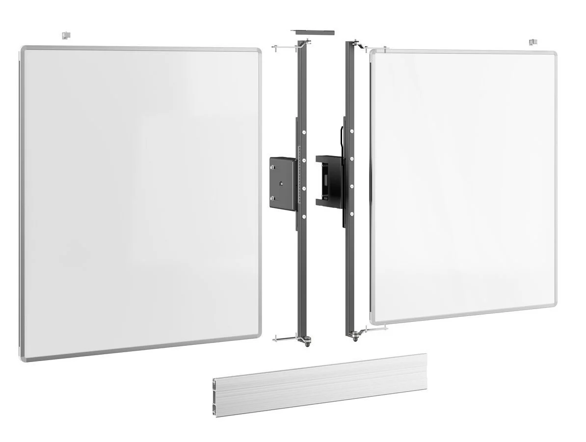 Vogel's RISE WBS75M keramické tabule se závěsy pro 75" obrazovky na stojanech RISE 5xxx