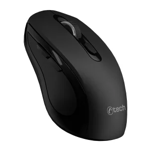 C-TECH WLM-12BK/Ergonomická/Optická/Pro praváky/1 600 DPI/USB+BT/Černá - obrázek 3