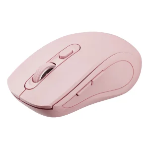 C-TECH WLM-12PK/Ergonomická/Optická/Pro praváky/1 600 DPI/USB+BT/Růžová - obrázek 2