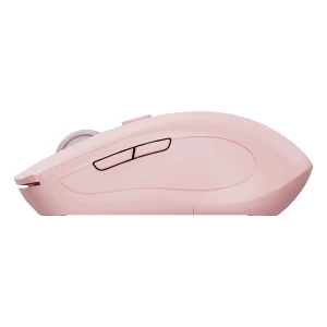 C-TECH WLM-12PK/Ergonomická/Optická/Pro praváky/1 600 DPI/USB+BT/Růžová - obrázek 3