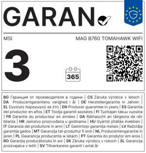 MSI MAG B760 TOMAHAWK WIFI /ATX/LGA 1700 - obrázek 6