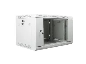 Nástěnný rack 19' 6U 600X450mm šedý flat pack - obrázek 2