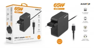 Aligator napájecí adaptér USB-C 65W Power Delivery - obrázek 4