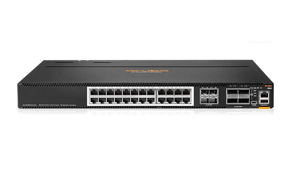 Aruba 8100 24XT 4SFP+ 4QSFP28 FB switch