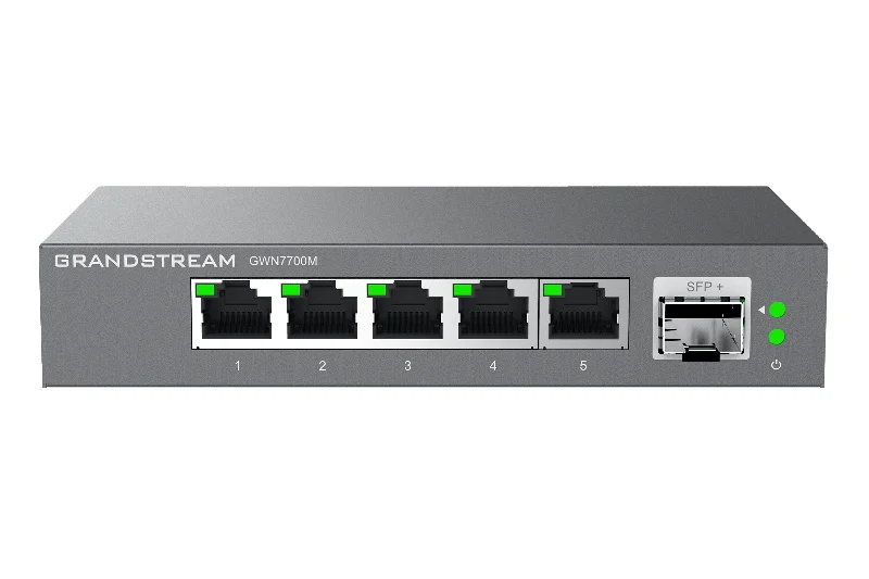 Grandstream GWN7700M Unmanaged Network Switch 5 2,5Gb portů / 1 SFP+