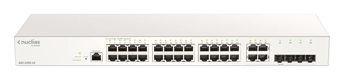 D-Link DBS-2000-28 switch 28x Gb, 4x 1G combo