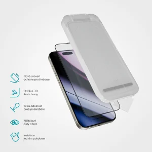 Epico ImpactCeramic sklo pro iPhone 14 Pro Max / 15 Plus / 16 Plus - obrázek 2