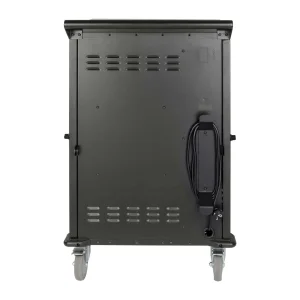 Nabíjecí stanice pro více zařízení, 36 zásuvek Schuko 230V, vozík, černá - obrázek 2