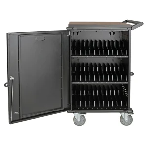Nabíjecí stanice pro více zařízení, 36 zásuvek Schuko 230V, vozík, černá - obrázek 3