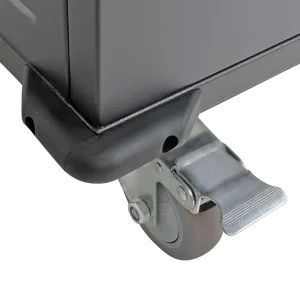 Nabíjecí stanice pro více zařízení, 36 zásuvek Schuko 230V, vozík, černá - obrázek 5