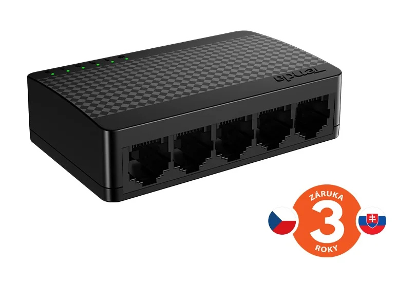 Tenda SG105M - 5x Gigabit stolní switch