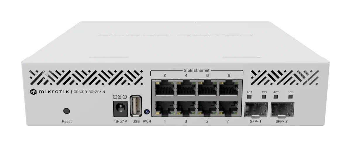 MikroTik CRS310-8G+2S+IN Cloud Router Switch