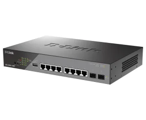 D-Link DSS-200G-10MP/E Gigabit PoE+ switch - obrázek 2