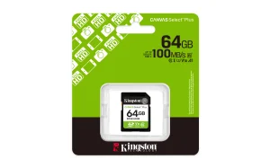 Kingston Canvas Select Plus/SDXC/64GB/UHS-I U1 / Class 10 - obrázek 2