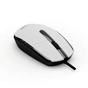 Myš C-TECH WM-10, černobílá, USB - obrázek 3