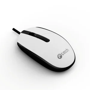 Myš C-TECH WM-10, černobílá, USB - obrázek 5