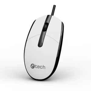 Myš C-TECH WM-10, černobílá, USB - obrázek 6