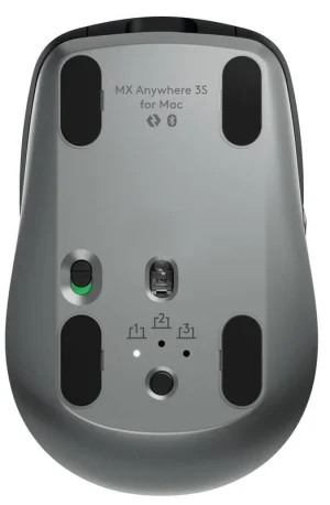 LOGITECH MX Anywhere 3S/Kancelářská/Laserová/Pro praváky/8 000 DPI/USB+BT/Grafitová - obrázek 2