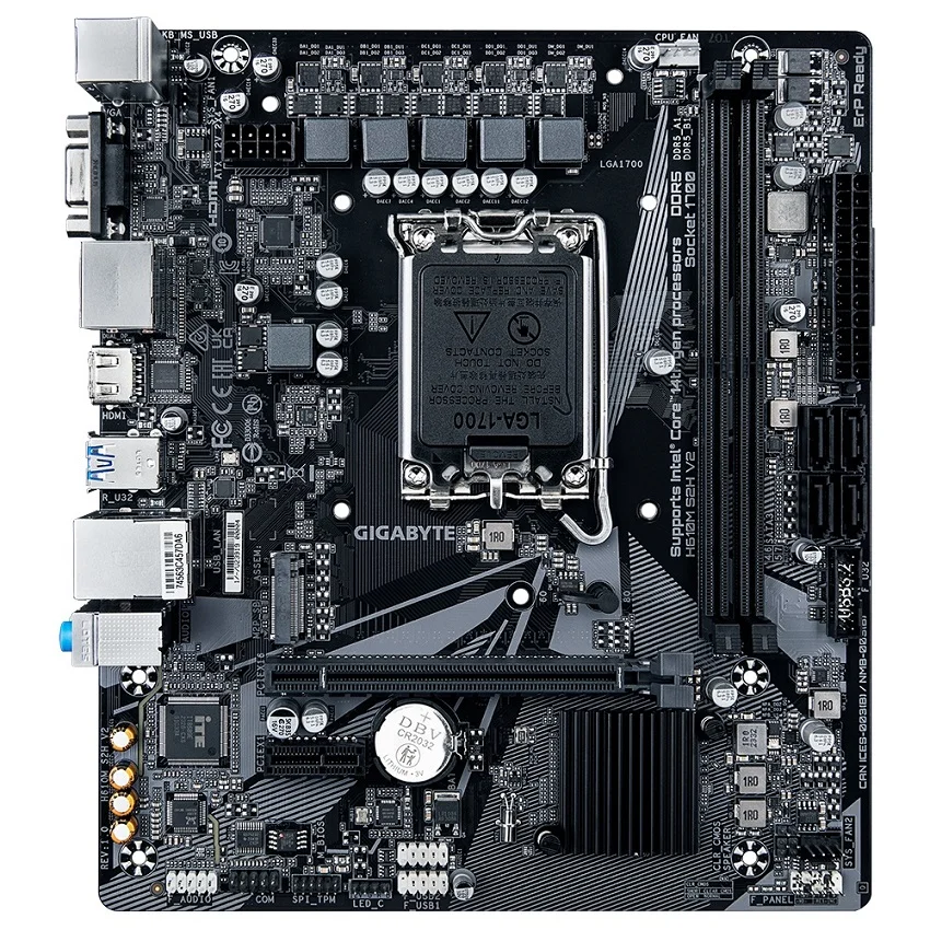 GIGABYTE H610M S2H V2 mATX Socket 1700