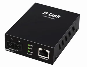 D-Link DMC-G10SC/E - 100/1000BaseT to 1000BaseLX (SC) Single-mode Media Converter (10 km)
