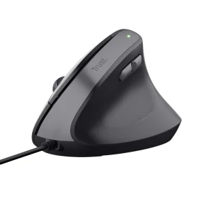 Trust Bayo II/Vertikální/Optická/Pro praváky/2 400 DPI/Drátová USB/Černá - obrázek 3