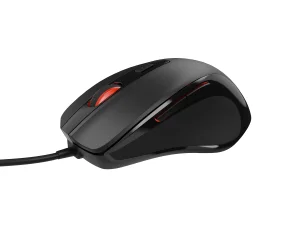 Natec optická myš PIGEON 2/4 000 DPI/Kancelářská/Optická/4 000 DPI/Drátová USB/Černá - obrázek 2