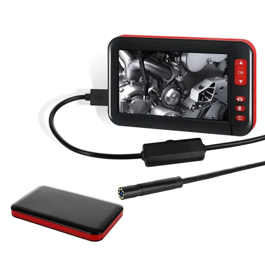 W-Star Endoskopická kamera WSP20, LCD HD 4,3" LCD, sonda 5,5mm, 10m, WSP20-55-10