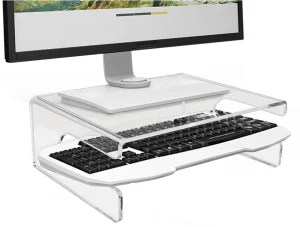 Podstavec pod monitor DESQ s výřezem na klávesnici - obrázek 2