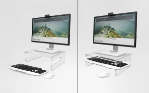 Podstavec pod monitor DESQ s výřezem na klávesnici - obrázek 4