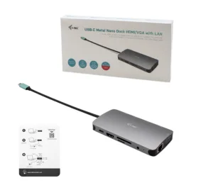 i-tec USB-C Metal Nano Dock HDMI/VGA LAN - obrázek 6